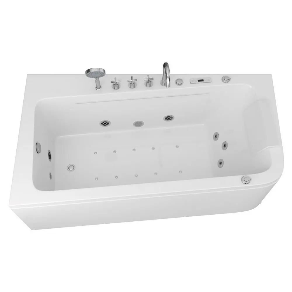 Фото Акриловая ванна Grossman GR-17095L с гидромассажем 95x170x58 Фото Акриловая ванна Grossman GR-17095L с гидромассажем 95x170x58