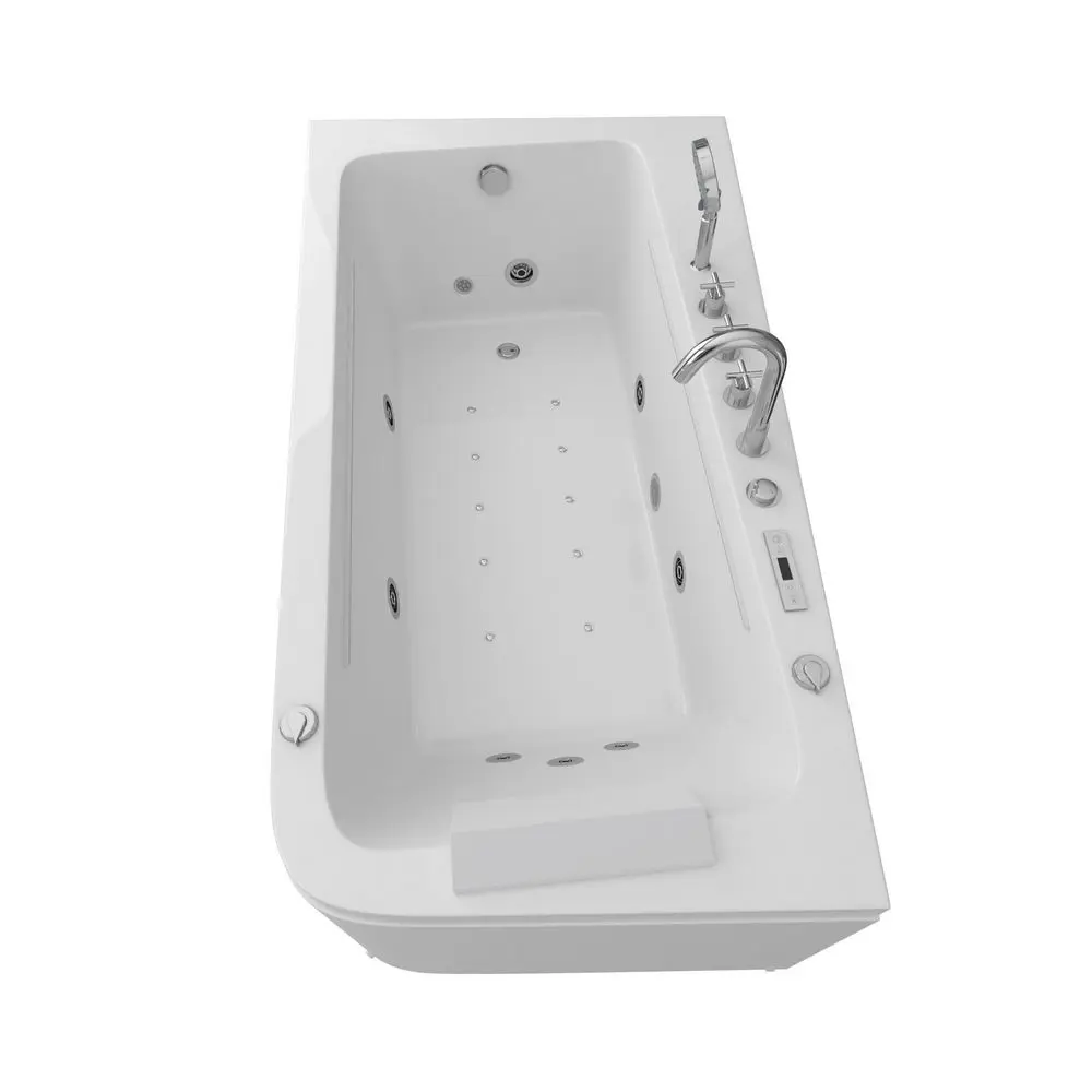 Фото 3 Акриловая ванна Grossman GR-17095L с гидромассажем 95x170x58 Фото 3 Акриловая ванна Grossman GR-17095L с гидромассажем 95x170x58