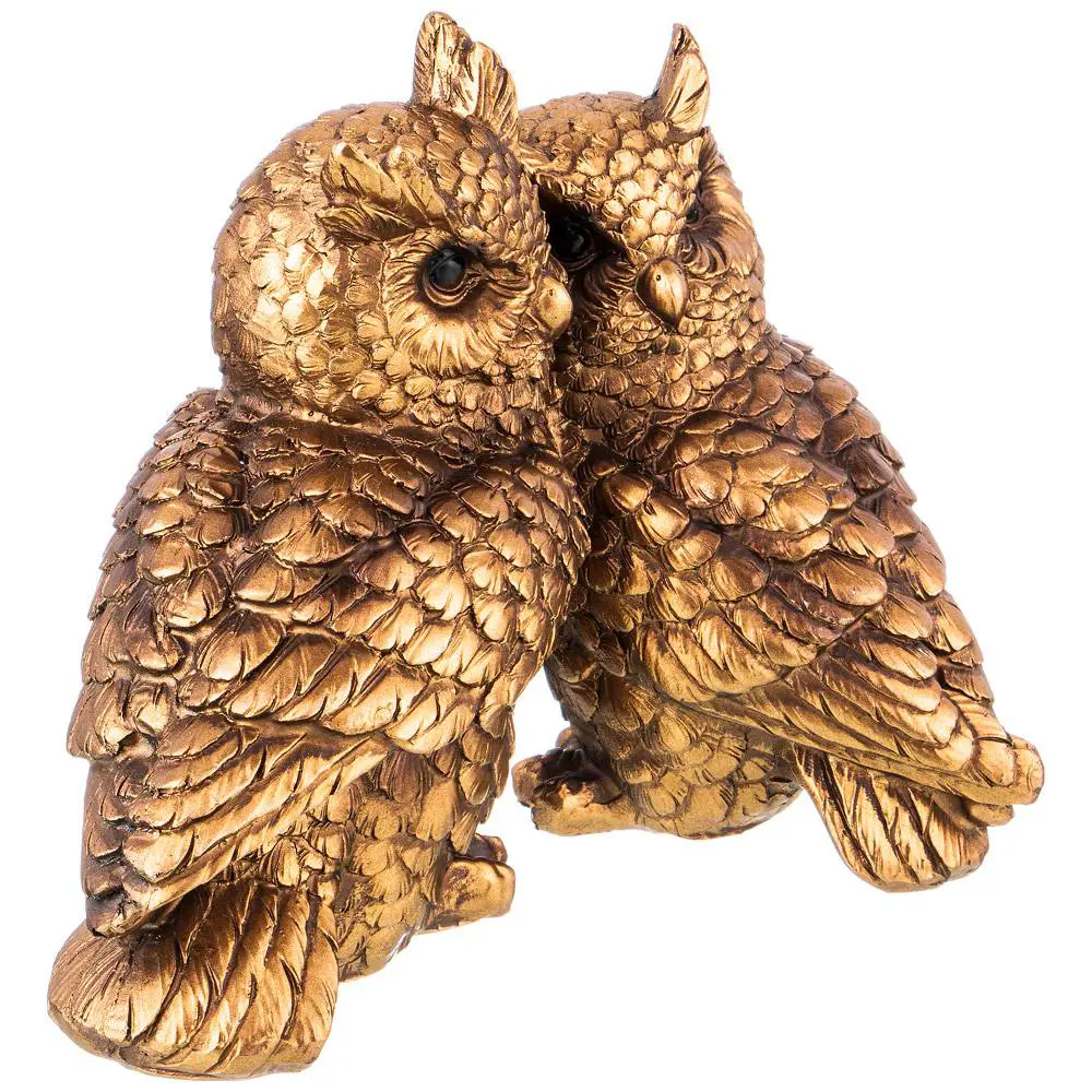 Фото Декоративная статуэтка "Совы" 14.5x9x12 см
