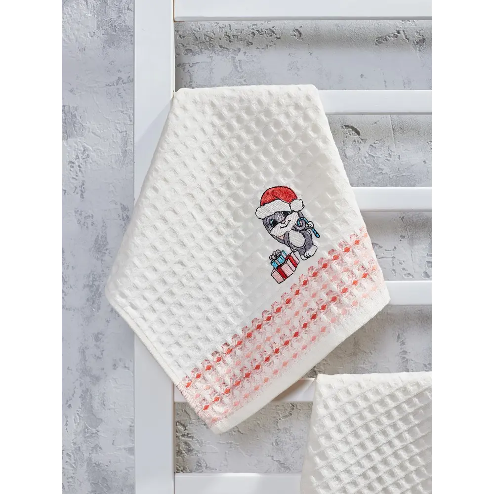 Фото 3 Набор кухонных полотенец Atlasplus "Символ года" 3 шт 35x50 см вафельные AP-КрV35x50-3V-3 Фото 3 Набор кухонных полотенец Atlasplus "Символ года" 3 шт 35x50 см вафельные AP-КрV35x50-3V-3