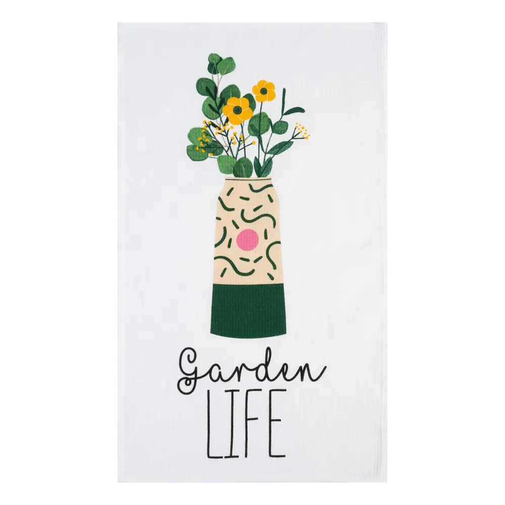 Фото 5 Набор кухонных полотенец Доляна Garden life 35x60см - 7шт, 100% хл Фото 5 Набор кухонных полотенец Доляна Garden life 35x60см - 7шт, 100% хл