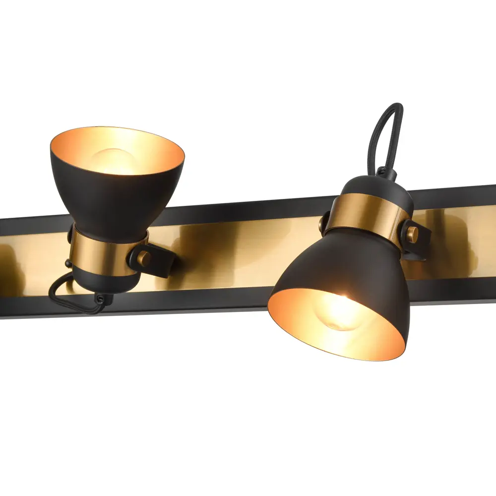 Фото 3 Настенный светильник VELE LUCE VL6544W04 цвет черный Фото 3 Настенный светильник VELE LUCE VL6544W04 цвет черный