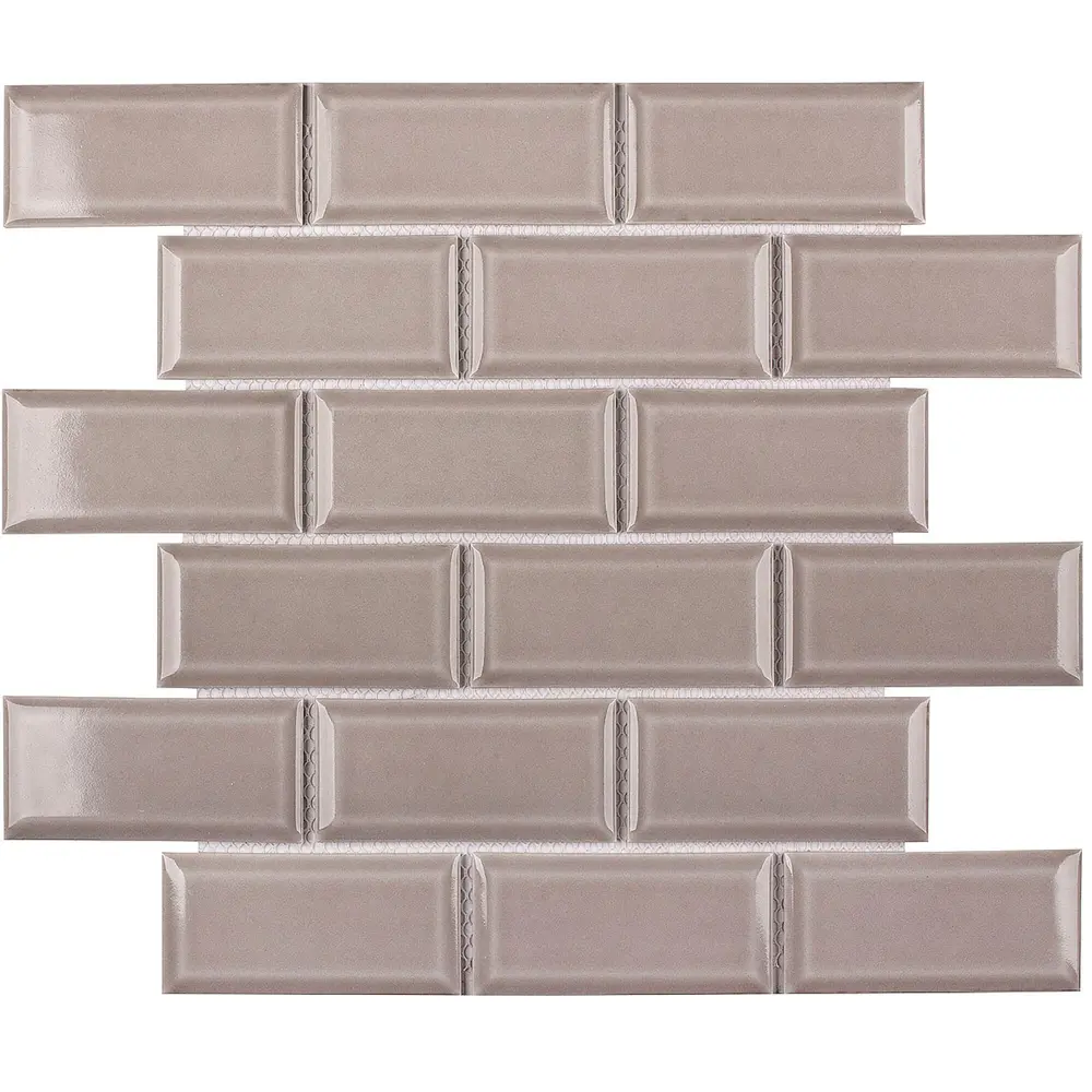 Фото 3 Мозаика керамическая Smart Mosaic Homework Metro Grey Glossy 29.1x29.55 см цвет серый Фото 3 Мозаика керамическая Smart Mosaic Homework Metro Grey Glossy 29.1x29.55 см цвет серый