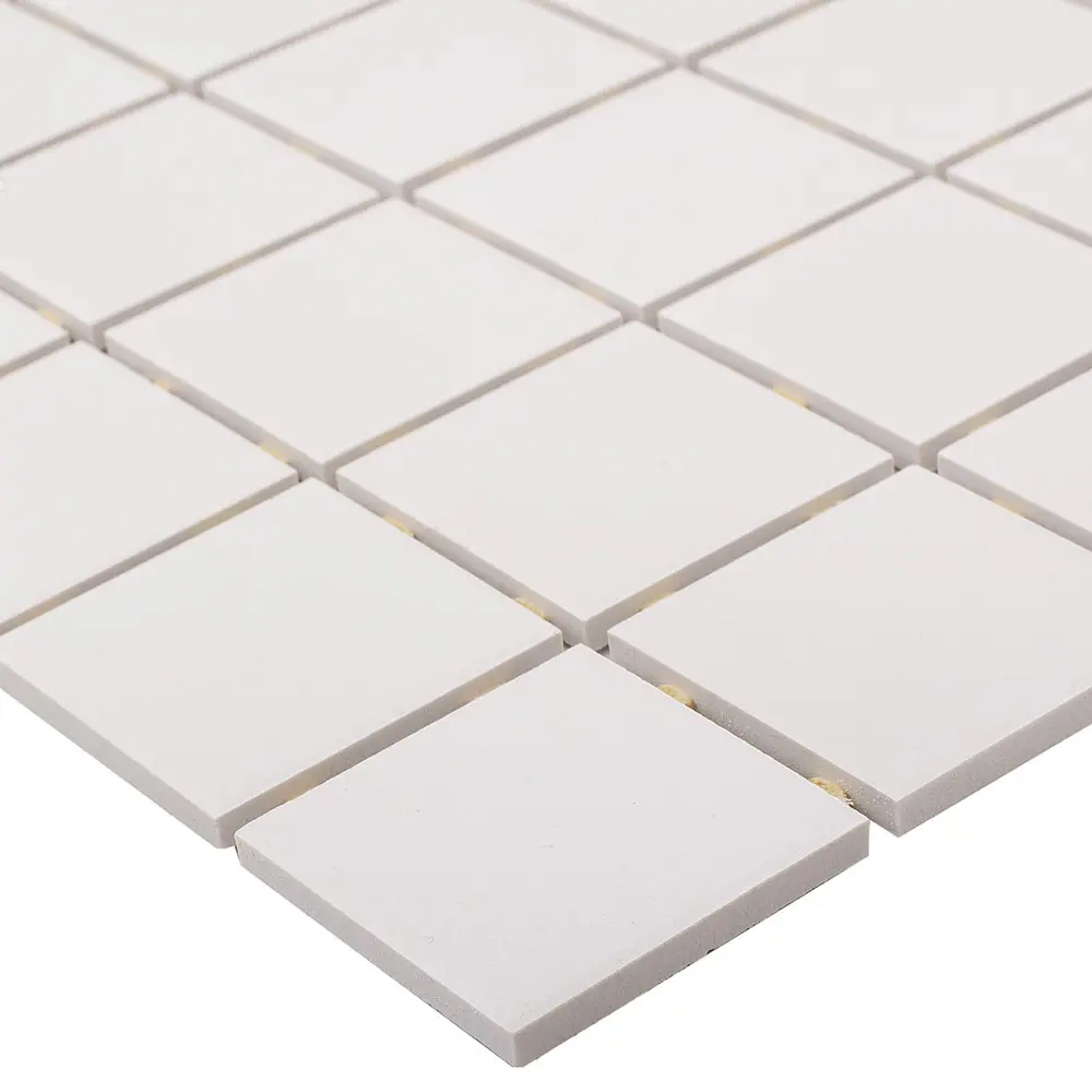 Фото 4 Мозаика керамическая Smart Mosaic Homework White Antislip 30,6x30.6 см цвет белый Фото 4 Мозаика керамическая Smart Mosaic Homework White Antislip 30,6x30.6 см цвет белый