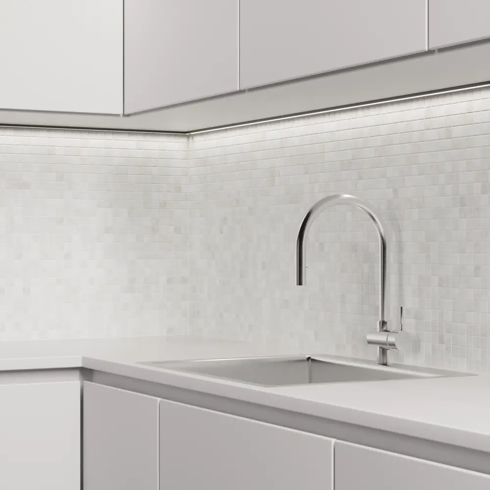 Фото 7 Мозаика Marble Grey Antislip стекломасса 31.1x5.3 см цвет бежевый Фото 7 Мозаика Marble Grey Antislip стекломасса 31.1x5.3 см цвет бежевый