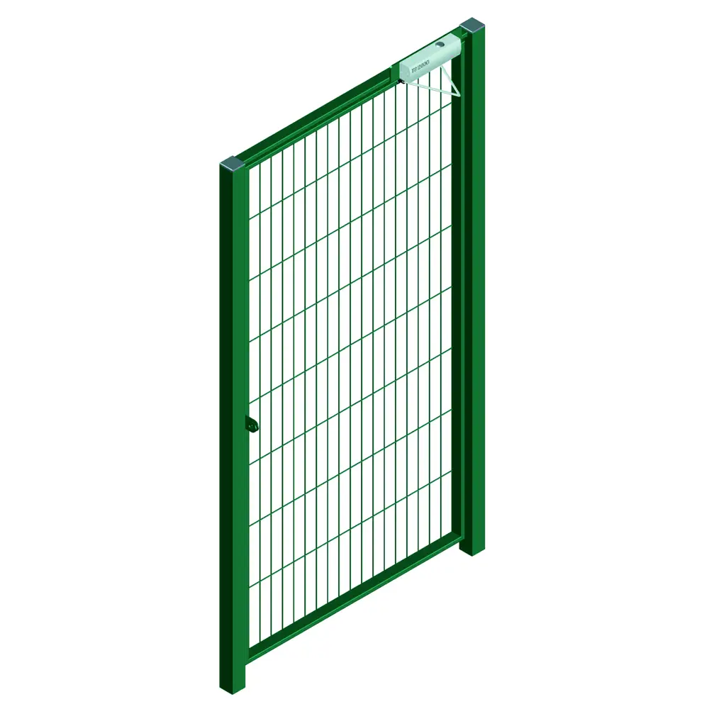Фото Калитка Эконом RAL 6005 1x2 м зеленый