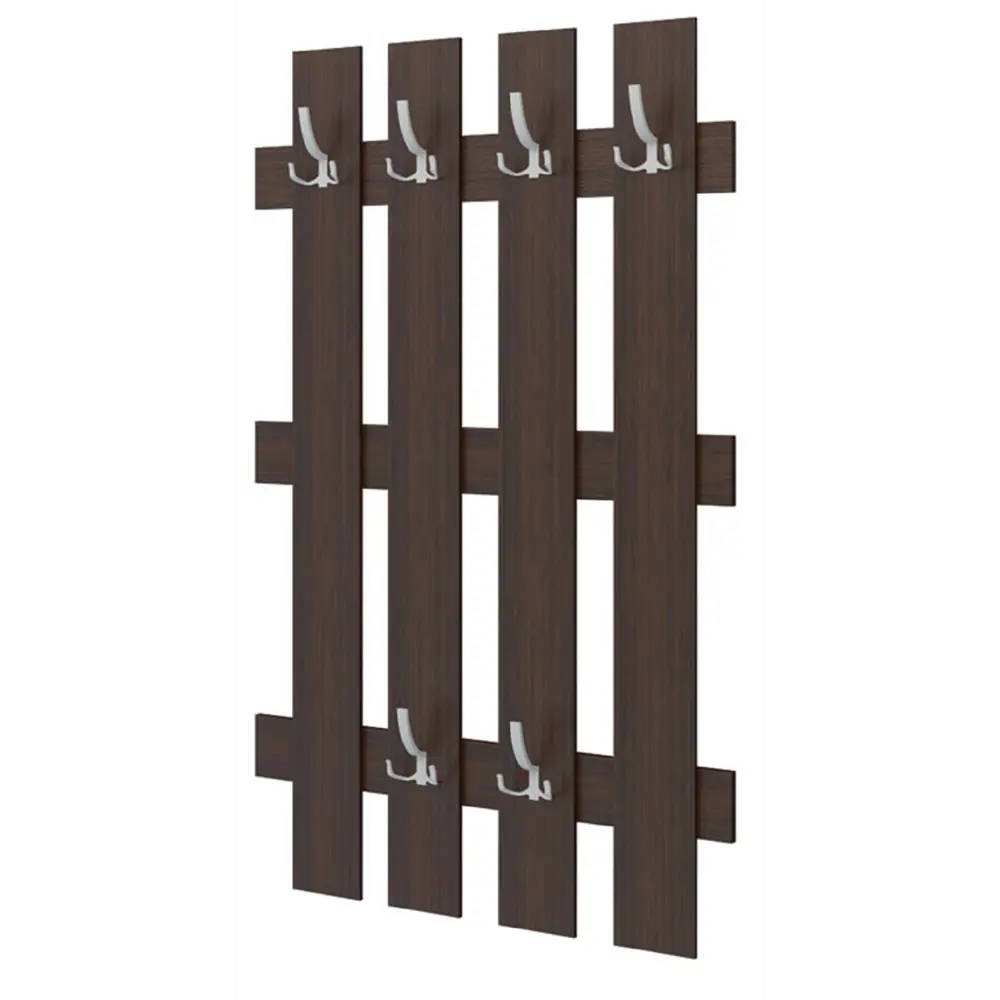 Фото Вешалка Мэрдэс СТ-280 В 104x160x4 см 6 крючков цвет венге Фото Вешалка Мэрдэс СТ-280 В 104x160x4 см 6 крючков цвет венге