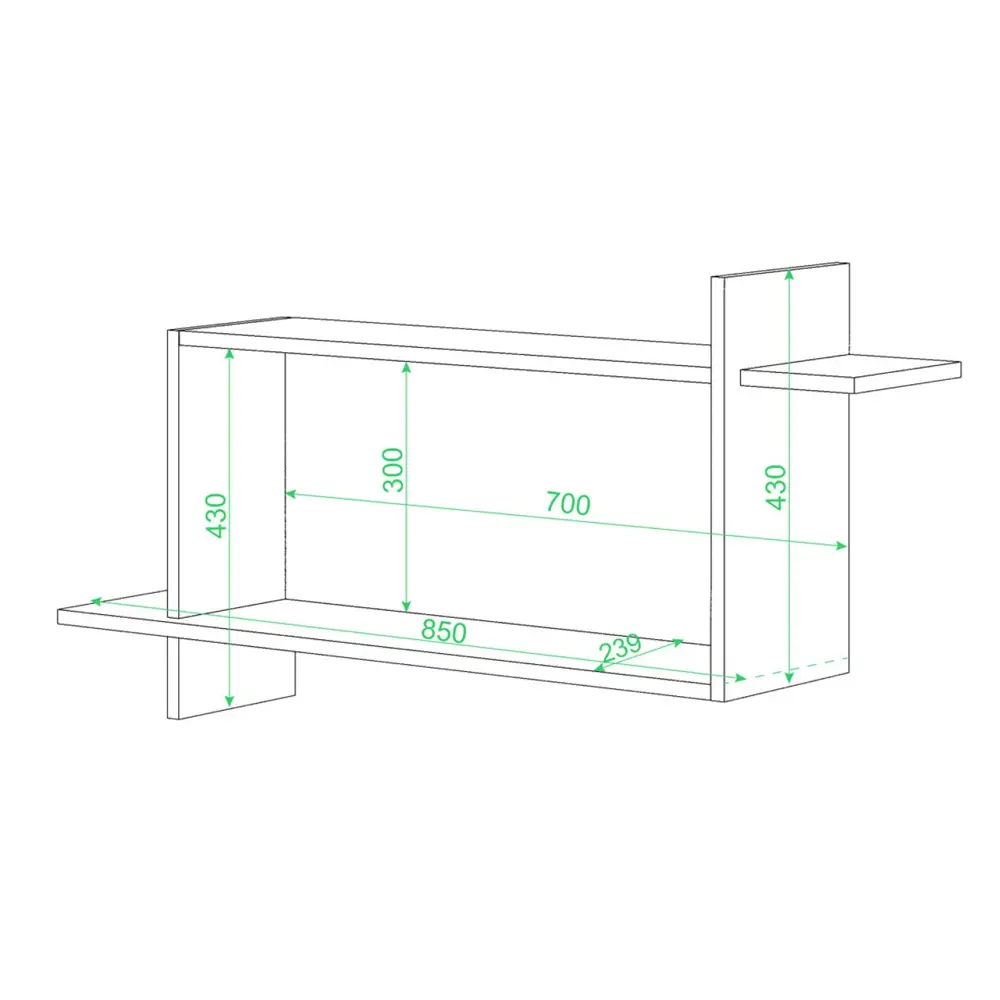 Фото 2 Полка Мэрдэс ПК-16 БЕВ 100x24 см ЛДСП цвет венге/белый жемчуг Фото 2 Полка Мэрдэс ПК-16 БЕВ 100x24 см ЛДСП цвет венге/белый жемчуг