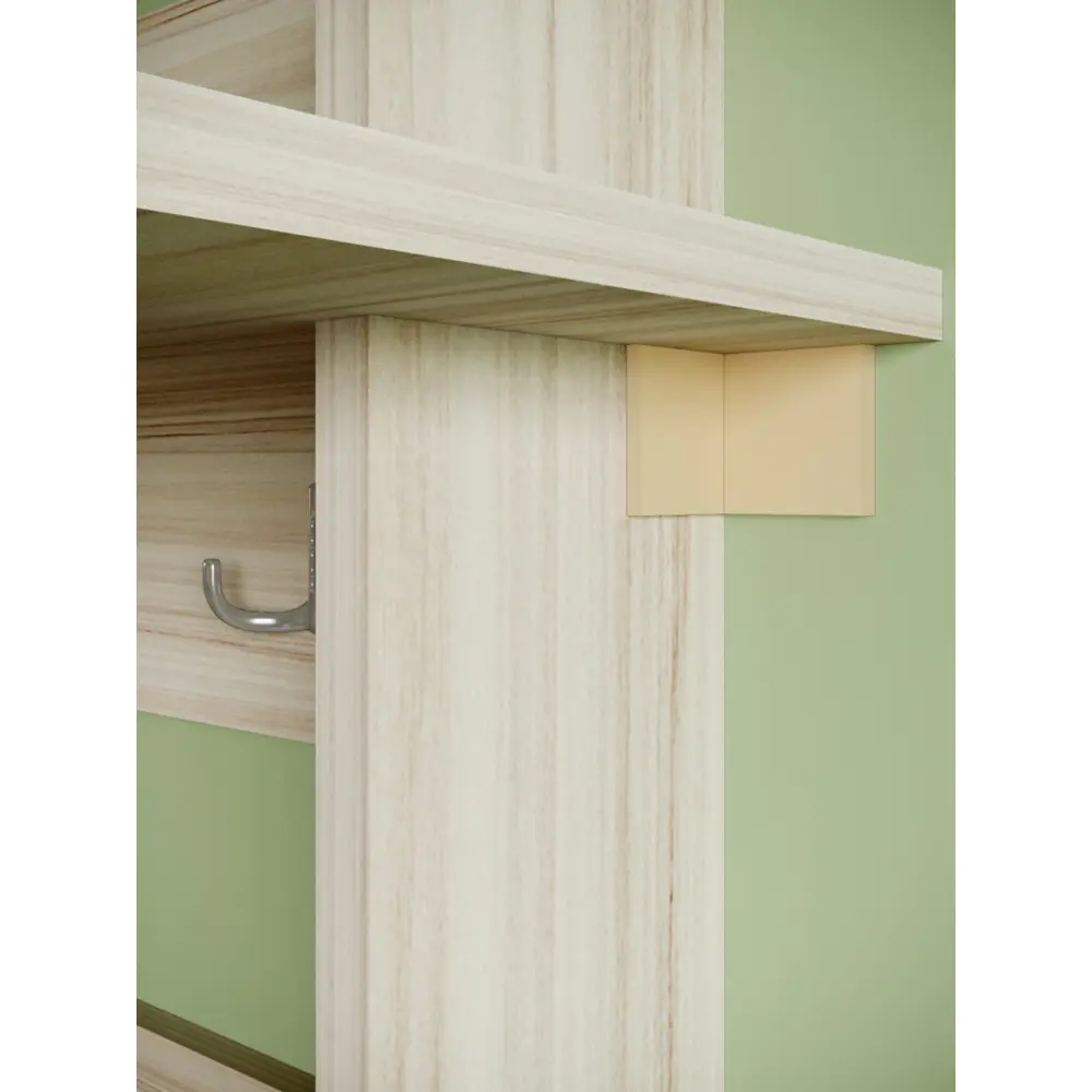 Фото 5 Полка Мэрдэс Пл1 К 90x25 см ЛДСП цвет бежево-белый Фото 5 Полка Мэрдэс Пл1 К 90x25 см ЛДСП цвет бежево-белый