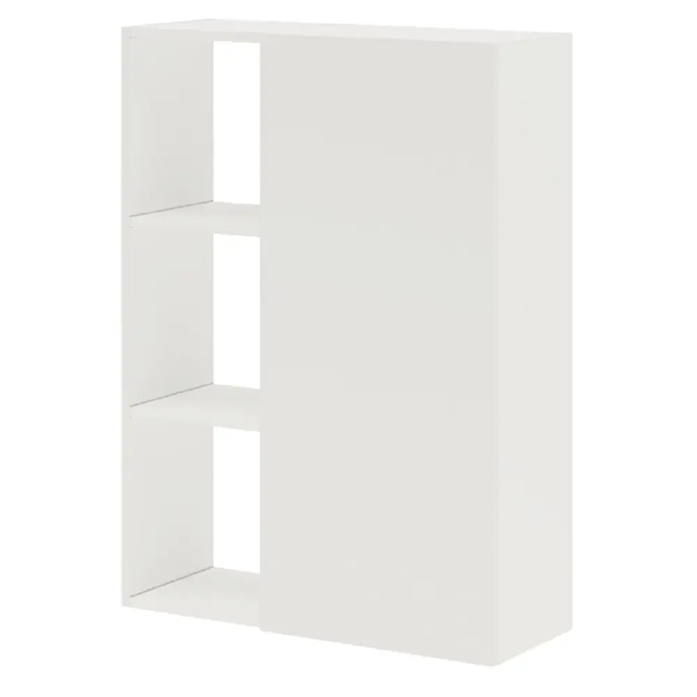 Фото Шкаф Мэрдэс ШкН1 БЕ 70x98x27 см ЛДСП цвет белый жемчуг Фото Шкаф Мэрдэс ШкН1 БЕ 70x98x27 см ЛДСП цвет белый жемчуг