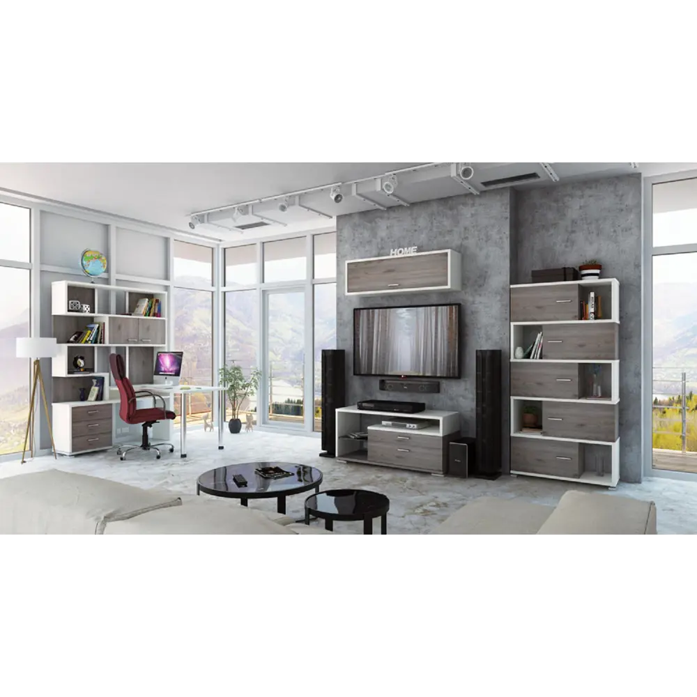 Фото 9 Тумба под телевизор Мэрдэс Тк-10м к 120x56x45 см ЛДСП цвет бежево-белый Фото 9 Тумба под телевизор Мэрдэс Тк-10м к 120x56x45 см ЛДСП цвет бежево-белый