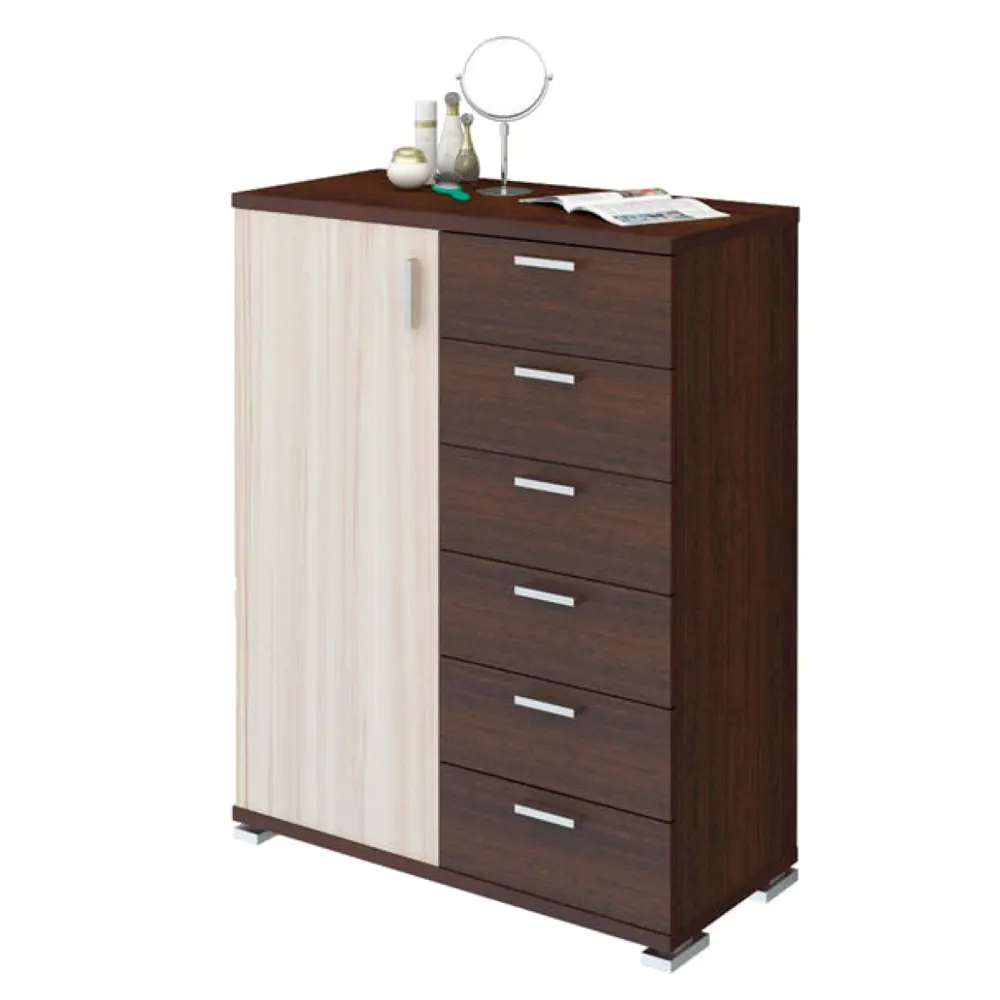 Фото 6 Тумба с выдвижными ящиками Мэрдэс ТБ-6МН К 90x114.40x42.70 6 ящиков ЛДСП цвет бежево-белый Фото 6 Тумба с выдвижными ящиками Мэрдэс ТБ-6МН К 90x114.40x42.70 6 ящиков ЛДСП цвет бежево-белый