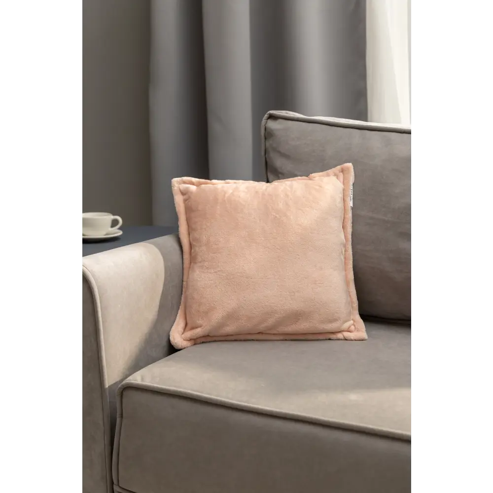Фото 4 Подушка Flamingo Bistro 5 40x40 см цвет розовый Фото 4 Подушка Flamingo Bistro 5 40x40 см цвет розовый