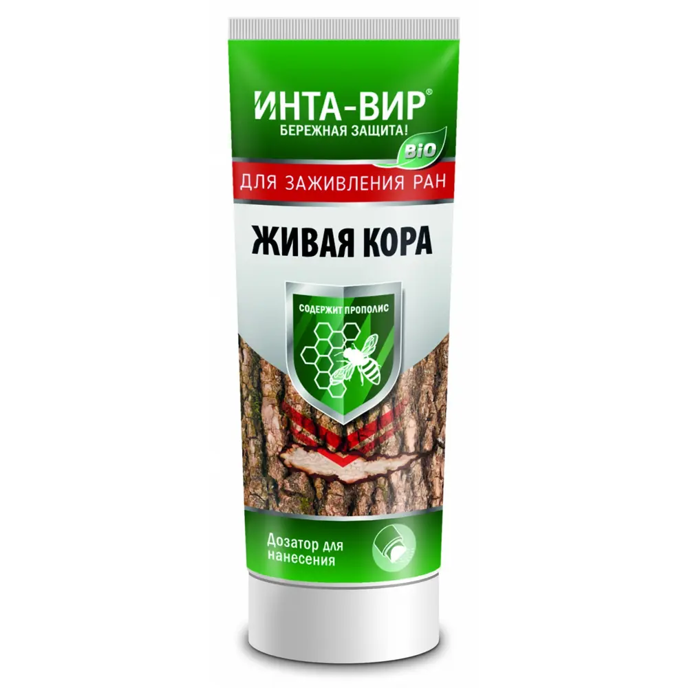 Фото Средство для заживления ран деревьев и кустарников Фаско Живая кора 100 гр Фото Средство для заживления ран деревьев и кустарников Фаско Живая кора 100 гр