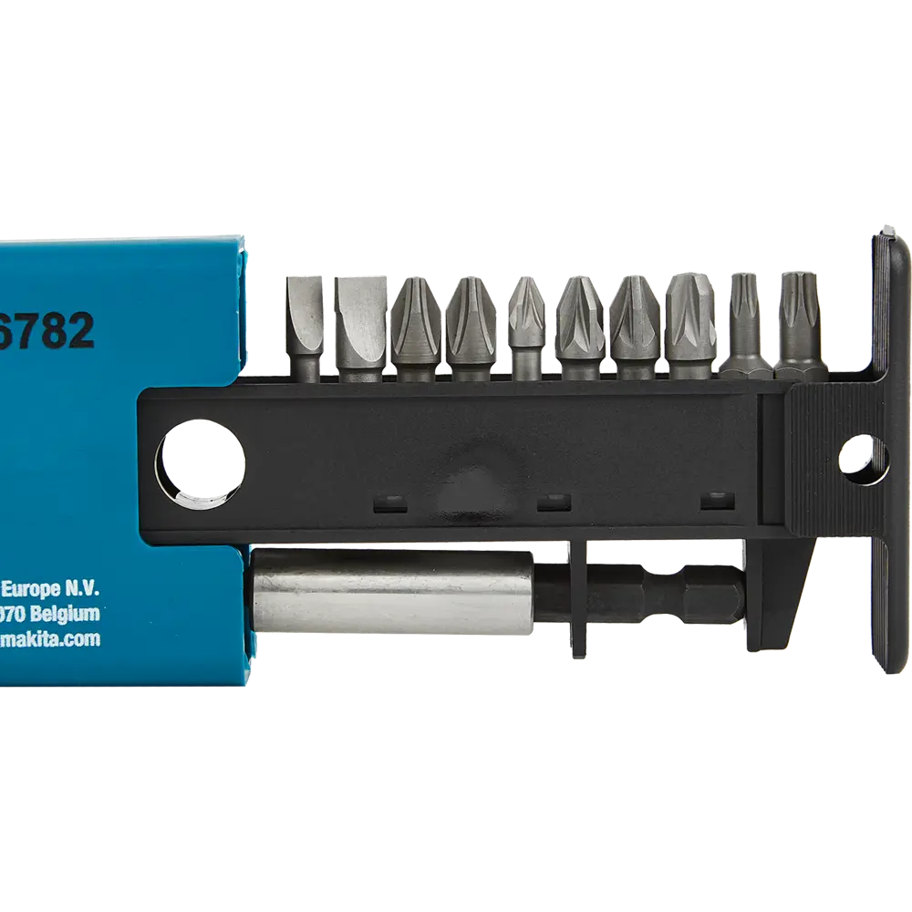 Фото 2 Набор бит магнитных с держателем Makita P-16782, 10 шт. Фото 2 Набор бит магнитных с держателем Makita P-16782, 10 шт.