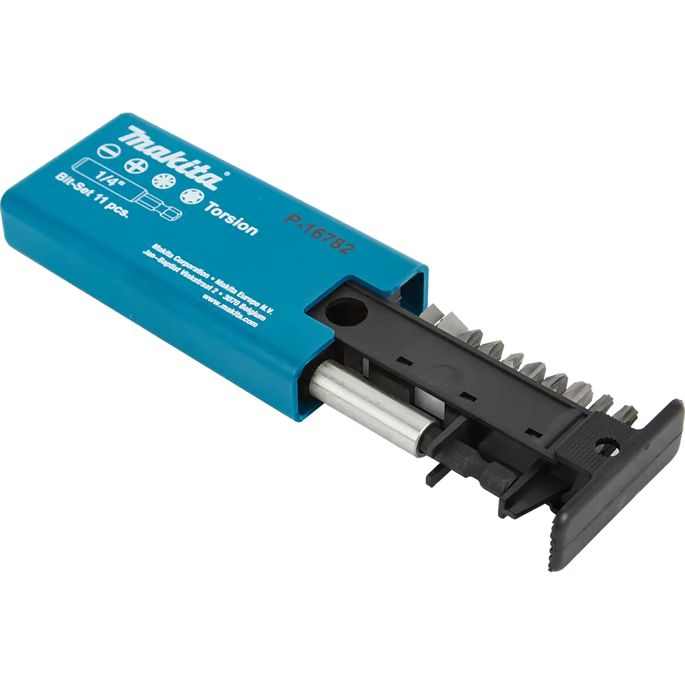 Фото Набор бит магнитных с держателем Makita P-16782, 10 шт. Фото Набор бит магнитных с держателем Makita P-16782, 10 шт.