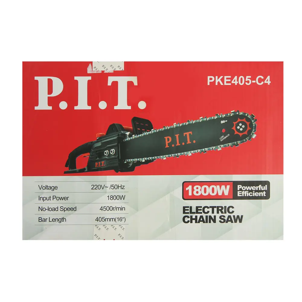 Фото 10 Электропила P.i.t. Pke405-c4 1800 Вт шина 16 см