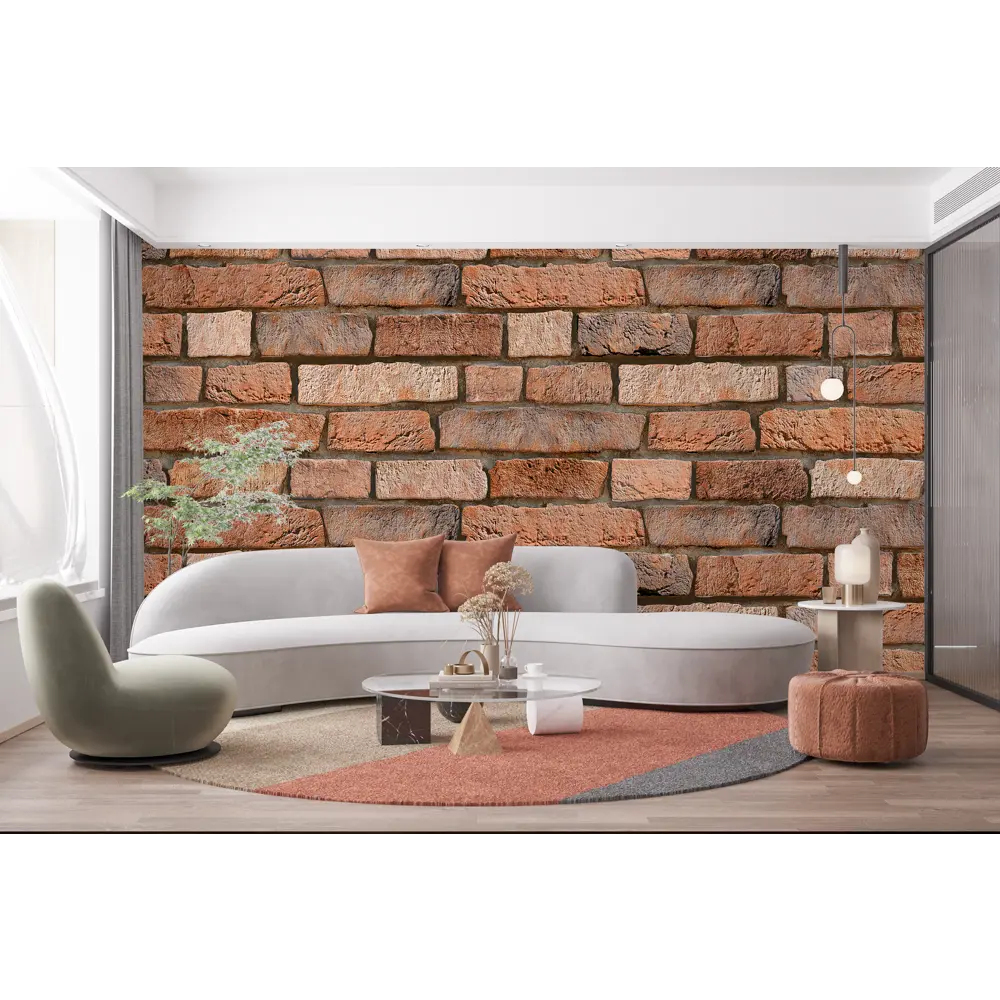 Фото Фотообои флизелиновые Primavera Кирпичи 300x270 см Фото Фотообои флизелиновые Primavera Кирпичи 300x270 см