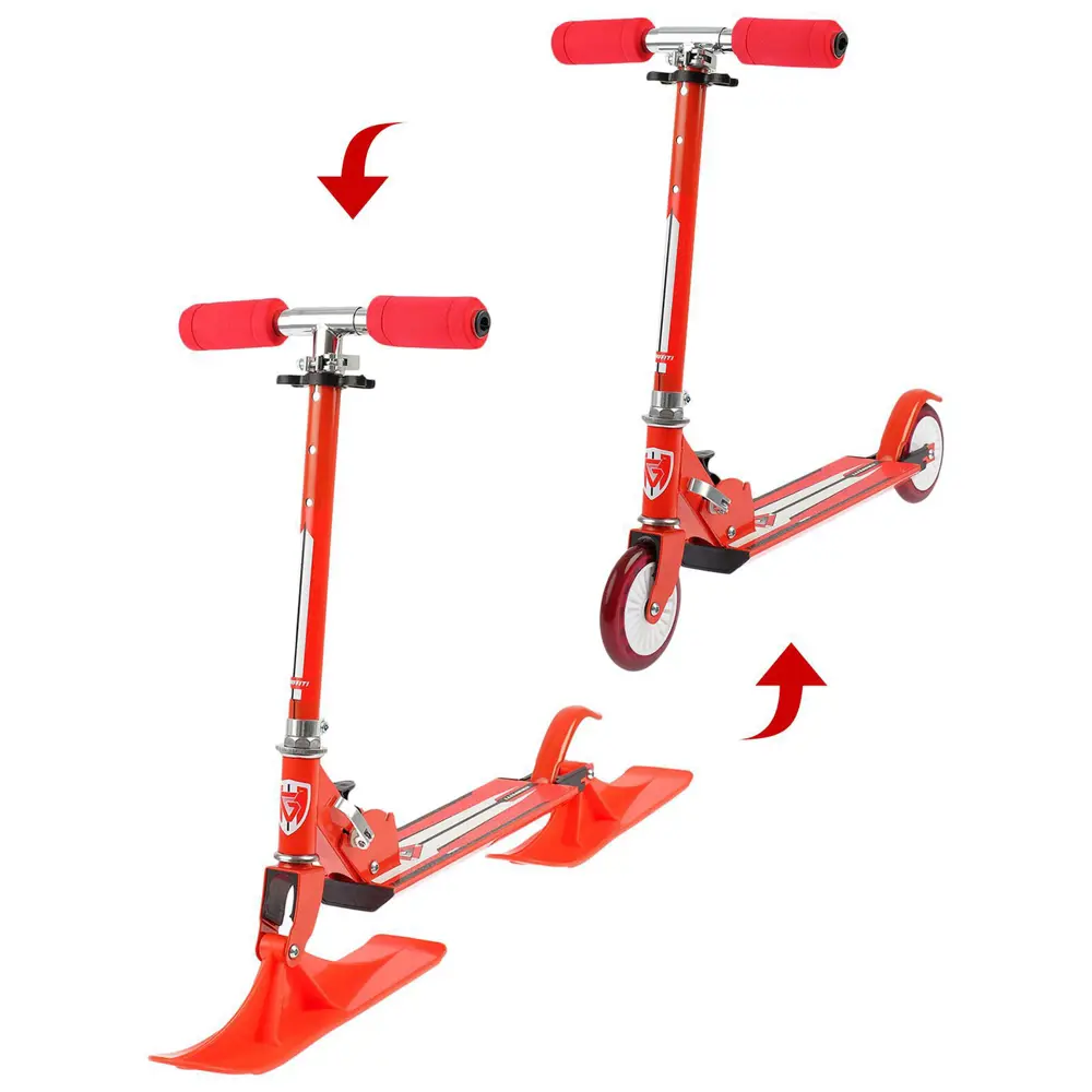 Фото 3 Самокат-Снегокат Graffiti Street Sport зимний 2 в 1 Red Sport цвет красный Фото 3 Самокат-Снегокат Graffiti Street Sport зимний 2 в 1 Red Sport цвет красный