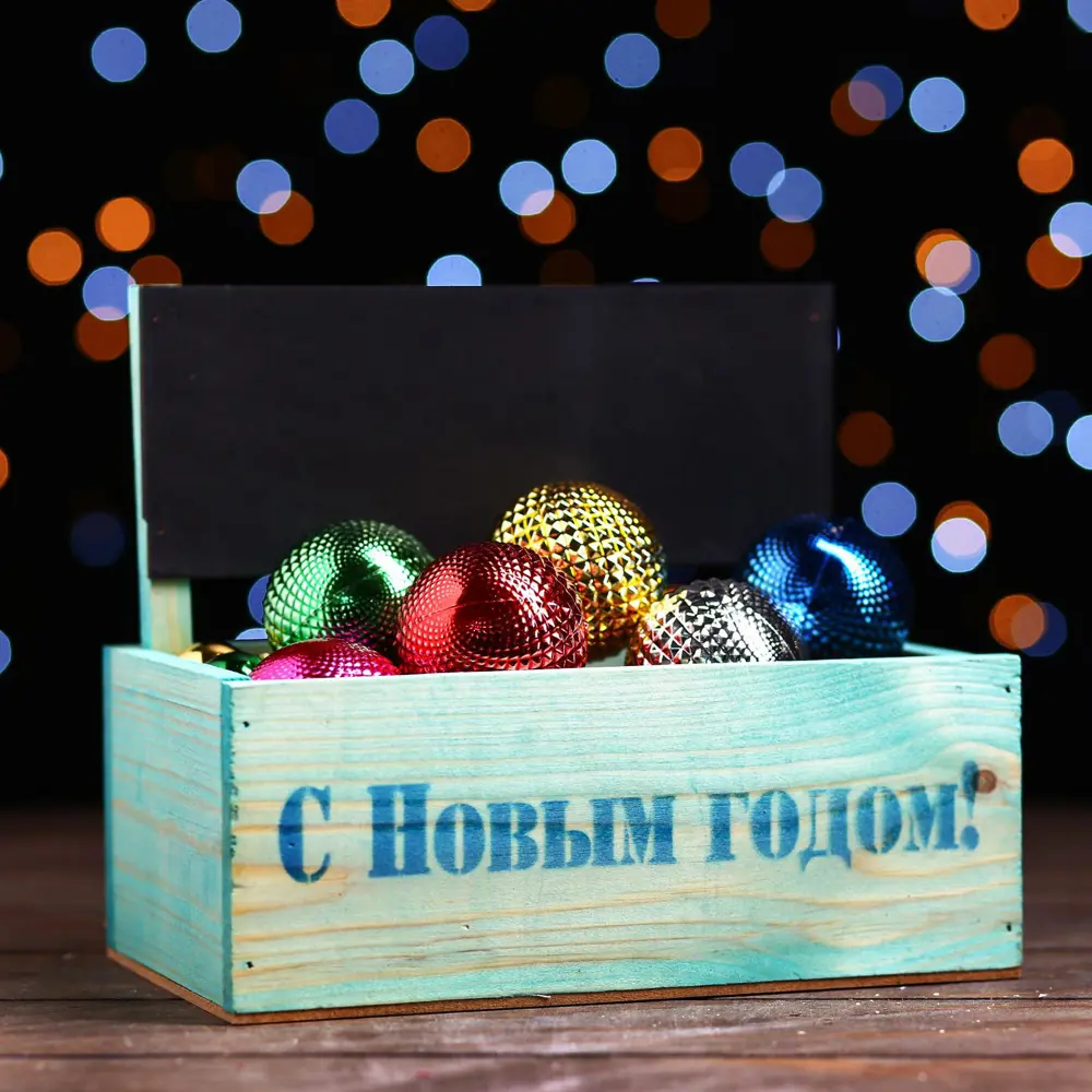 Фото Кашпо с грифельной табличкой «С новым годом» 24.5x14.5x20 см Фото Кашпо с грифельной табличкой «С новым годом» 24.5x14.5x20 см