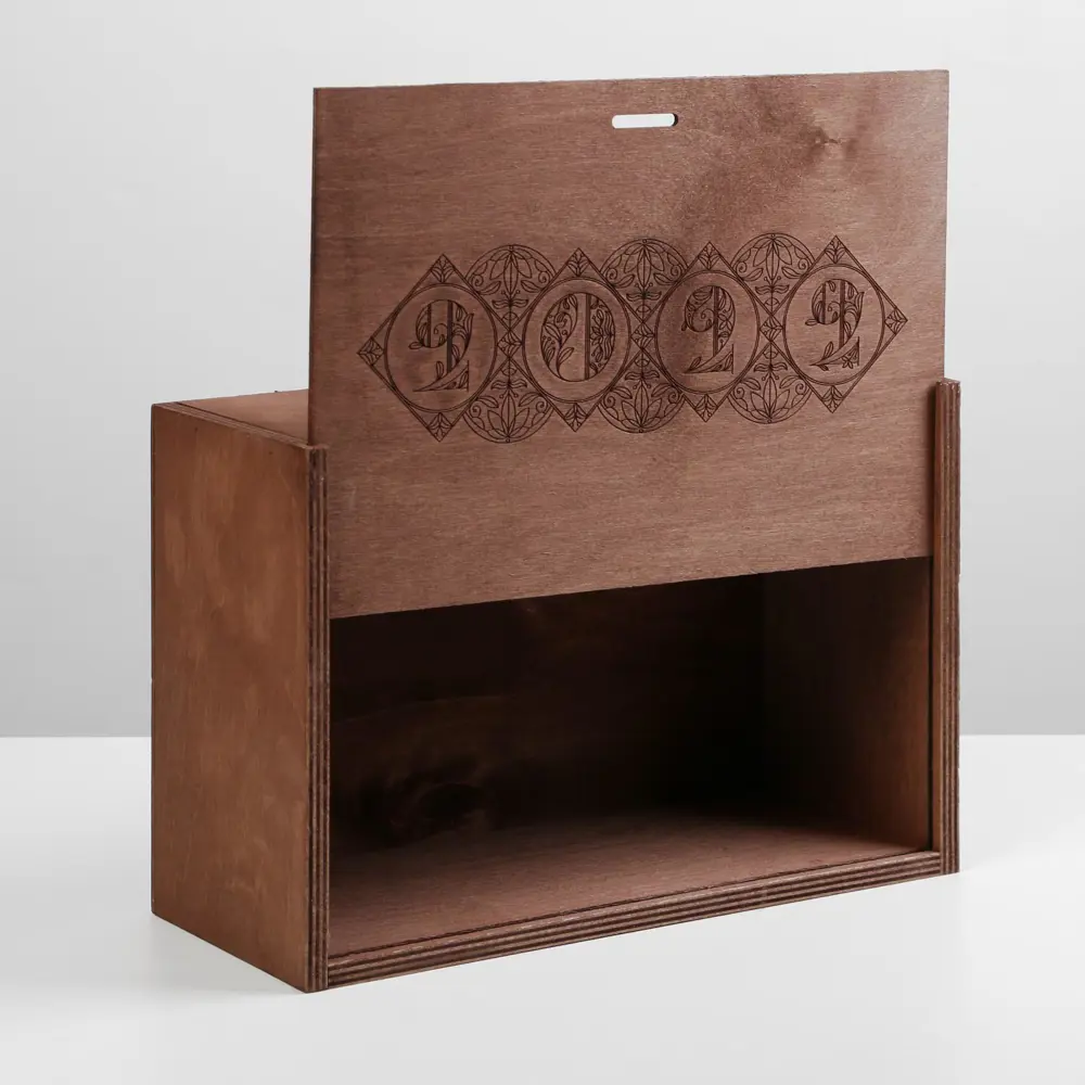 Фото 2 Ящик деревянный «2022» 20x30x12 см Фото 2 Ящик деревянный «2022» 20x30x12 см