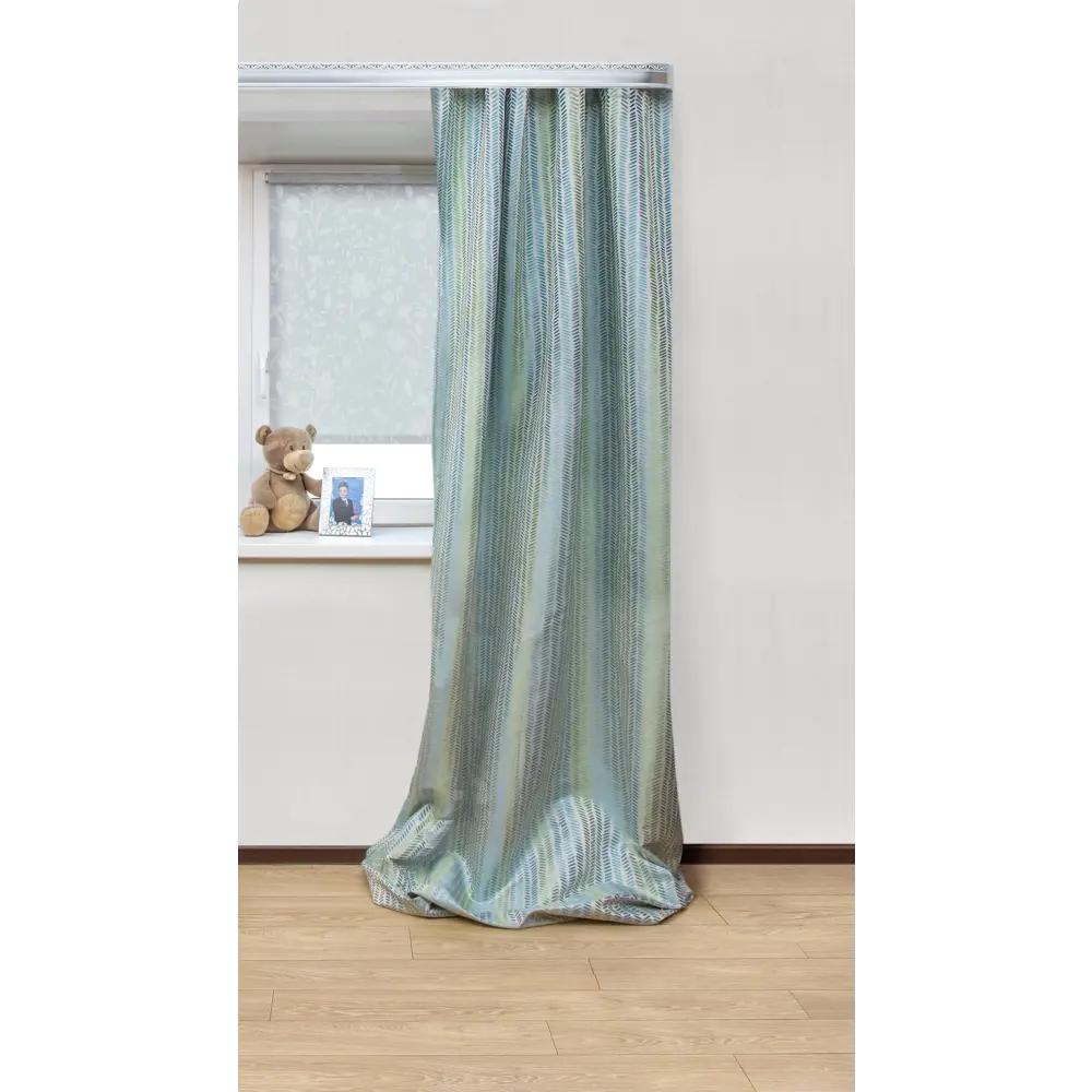 Фото Рулонная штора Domlegrand Ирисы 47x175 см цвет серый Фото Рулонная штора Domlegrand Ирисы 47x175 см цвет серый