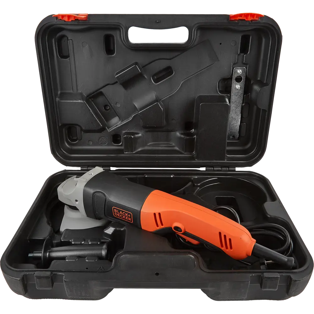 Фото 6 УШМ сетевая Black&Decker KG1202K-QS, 1200 Вт, 125 мм Фото 6 УШМ сетевая Black&Decker KG1202K-QS, 1200 Вт, 125 мм