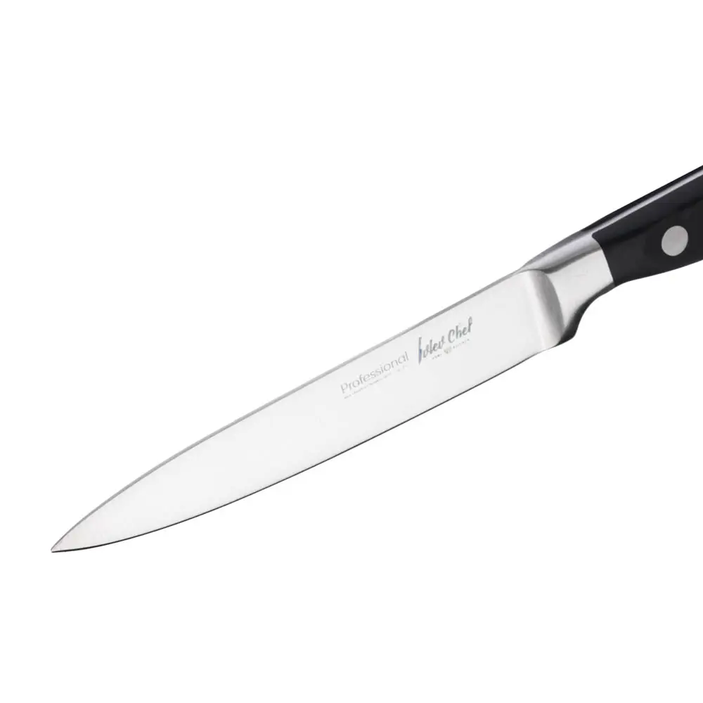 Фото 2 Нож Ivlev Chef 803-314 12.70 см цвет черный Фото 2 Нож Ivlev Chef 803-314 12.70 см цвет черный