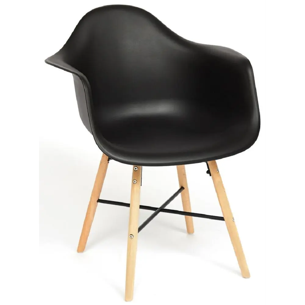 Фото 2 Кресло Tetchair Кресло cindy (eames) (mod. 919) 79x62x60 см пластик цвет черный Фото 2 Кресло Tetchair Кресло cindy (eames) (mod. 919) 79x62x60 см пластик цвет черный