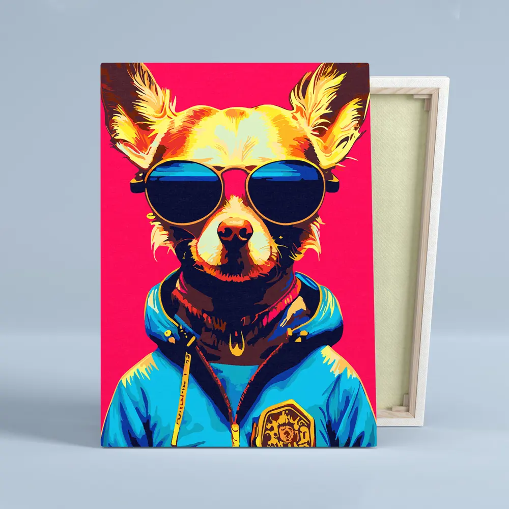Фото 8 Картина по номерам Red panda Чихуахуа в очках 30x40 см Фото 8 Картина по номерам Red panda Чихуахуа в очках 30x40 см