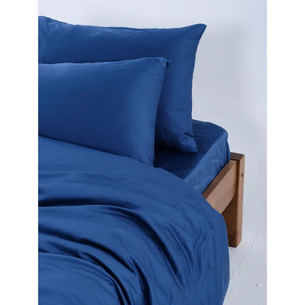 Фото 5 Комплект постельного белья Goodnight 00000348382, семейный, хлопок цвет синий Фото 5 Комплект постельного белья Goodnight 00000348382, семейный, хлопок цвет синий