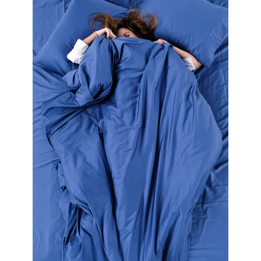 Фото 9 Комплект постельного белья Goodnight 00000348382, семейный, хлопок цвет синий Фото 9 Комплект постельного белья Goodnight 00000348382, семейный, хлопок цвет синий