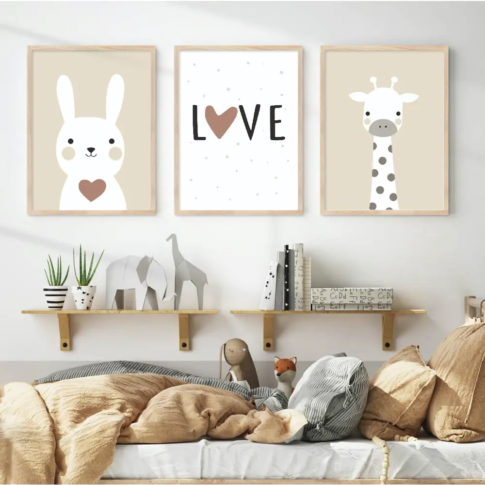 Фото Постер 28 картин Для детской. животные 50x40 см без рамы Фото Постер 28 картин Для детской. животные 50x40 см без рамы