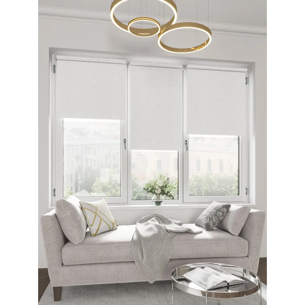 Фото 3 Рулонная штора Domlegrand Мозаика 61.5x175 см цвет белый Фото 3 Рулонная штора Domlegrand Мозаика 61.5x175 см цвет белый