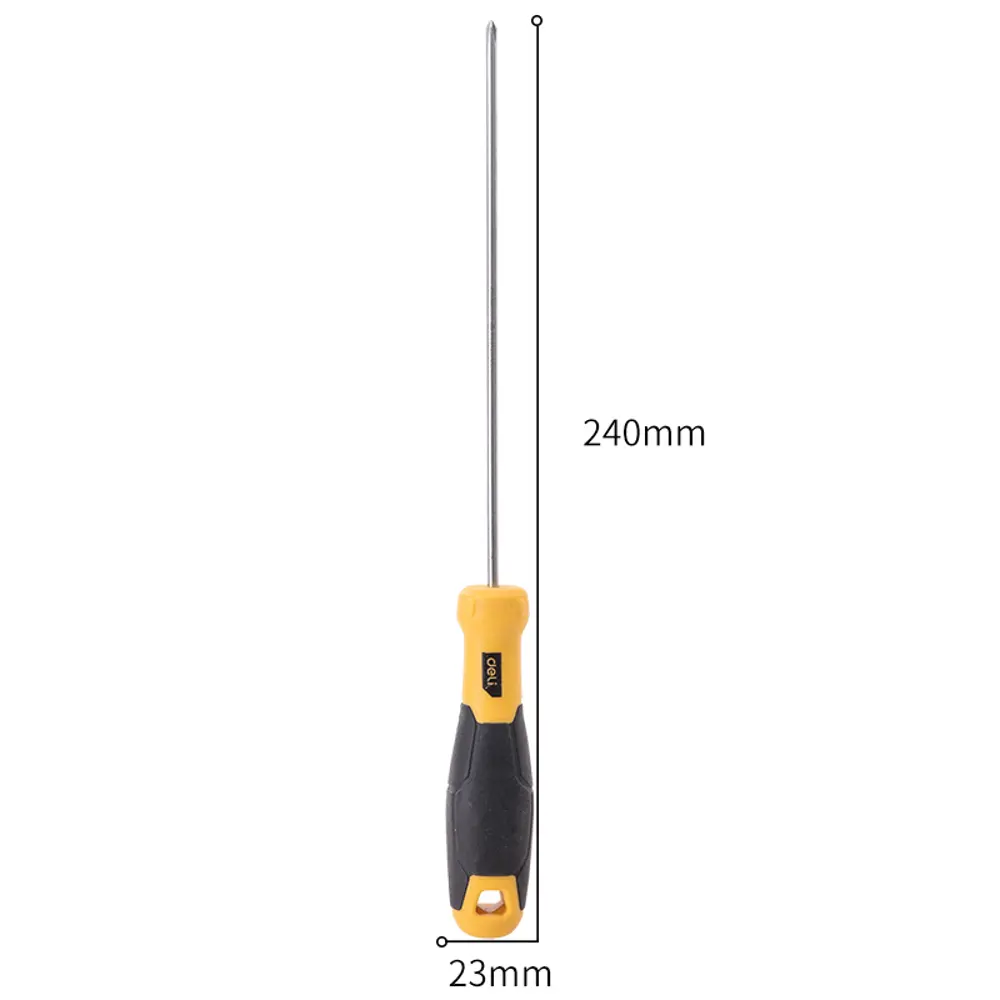 Фото 2 Отвертка крестовая Deli Tools DL633150, PH0x150 мм Фото 2 Отвертка крестовая Deli Tools DL633150, PH0x150 мм
