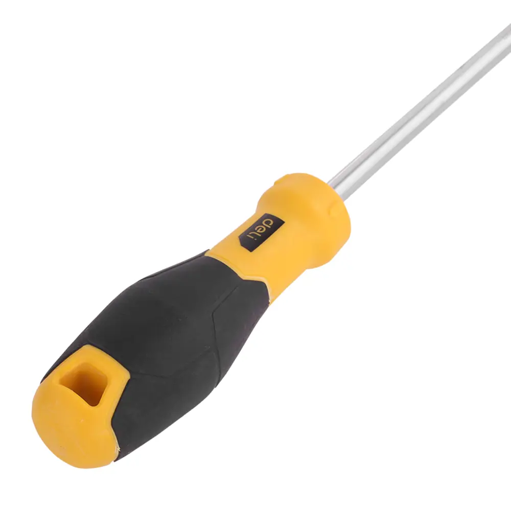 Фото Отвертка крестовая Deli Tools DL638300, PH3x300 мм Фото Отвертка крестовая Deli Tools DL638300, PH3x300 мм