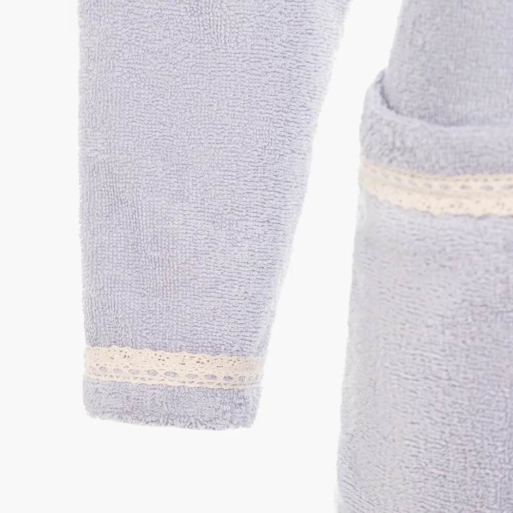 Фото 7 Банный халат Этель 4868354 размер 44-46 цвет серый Фото 7 Банный халат Этель 4868354 размер 44-46 цвет серый