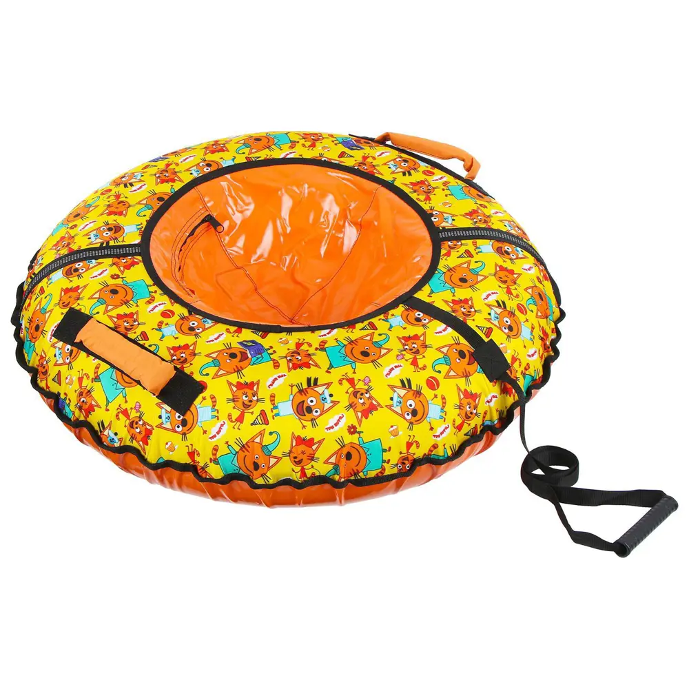 Фото 2 Тюбинг-ватрушка Nika kids ТБ2-90/ТК Три кота d=90 см Фото 2 Тюбинг-ватрушка Nika kids ТБ2-90/ТК Три кота d=90 см