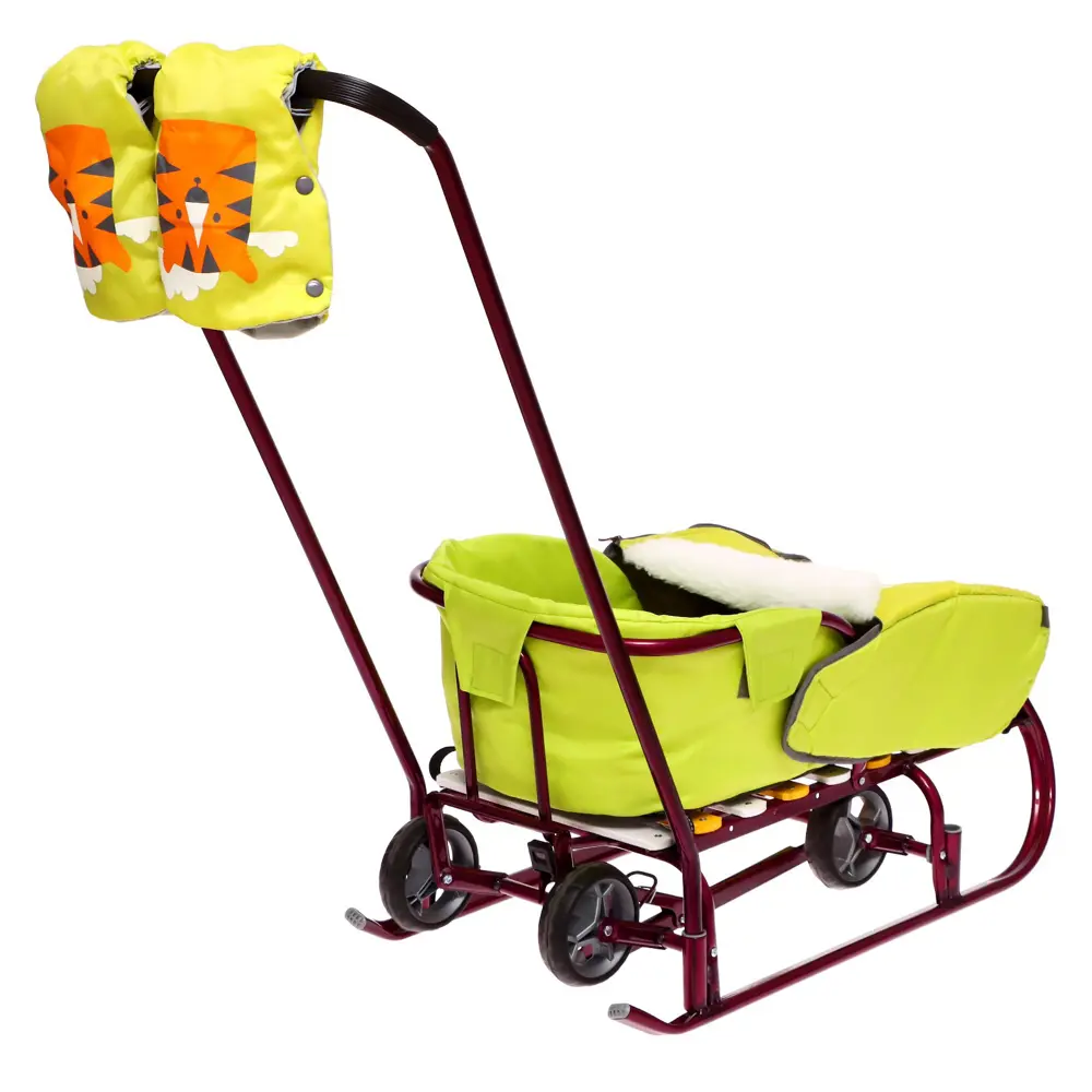 Фото 3 Санки Nika Kids Тимка 6 универсал 87x24x87 см цвет амарантовый лак Фото 3 Санки Nika Kids Тимка 6 универсал 87x24x87 см цвет амарантовый лак
