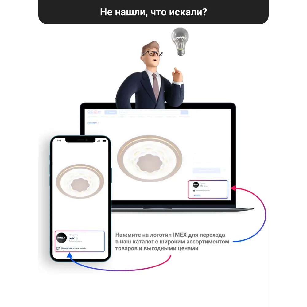 Фото 3 Люстра на штанге светодиодная IMEX PLC-3035-500 цвет белый Фото 3 Люстра на штанге светодиодная IMEX PLC-3035-500 цвет белый