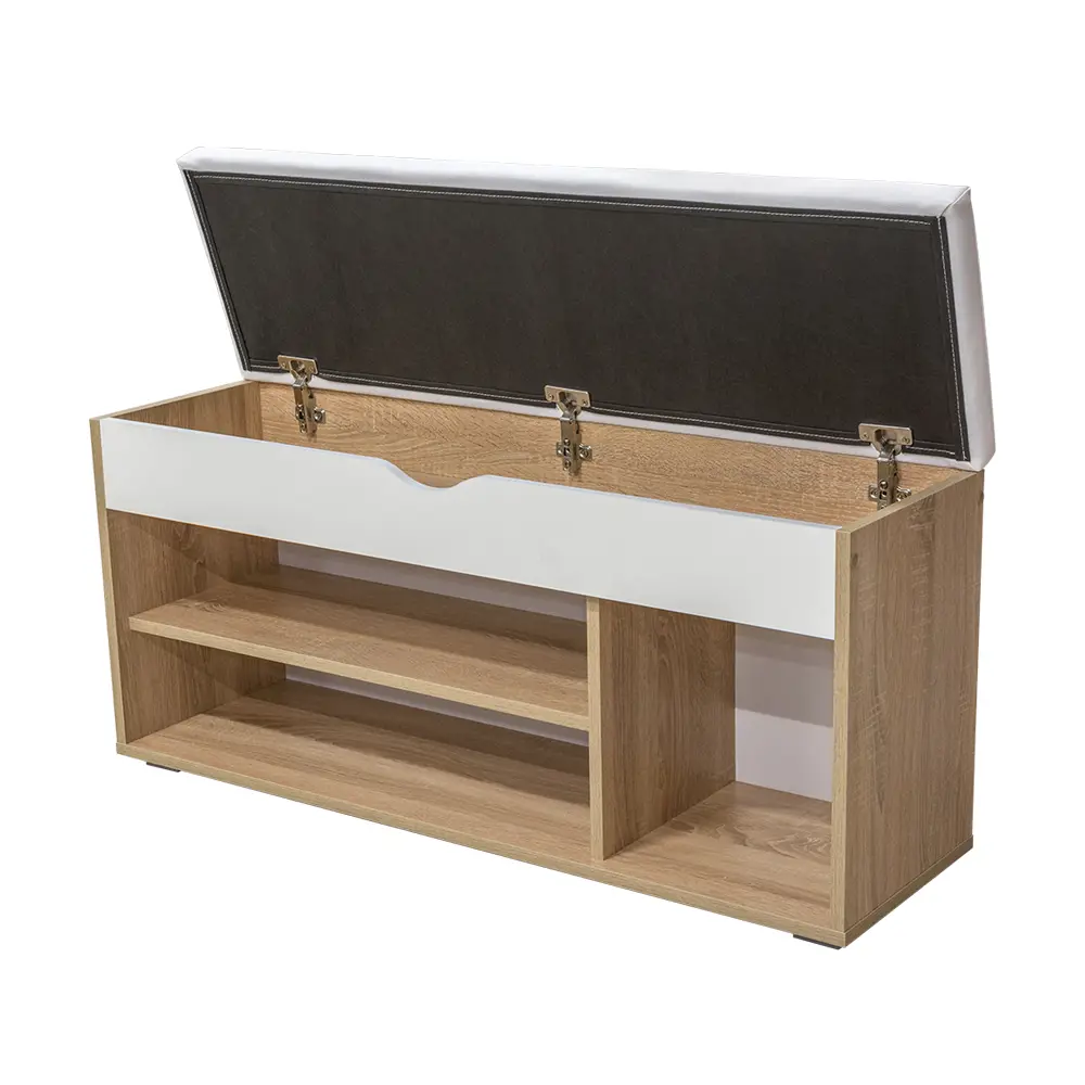 Фото 3 Тумба напольная Моби 32x51x106 см цвет венге/дуб крафт Фото 3 Тумба напольная Моби 32x51x106 см цвет венге/дуб крафт