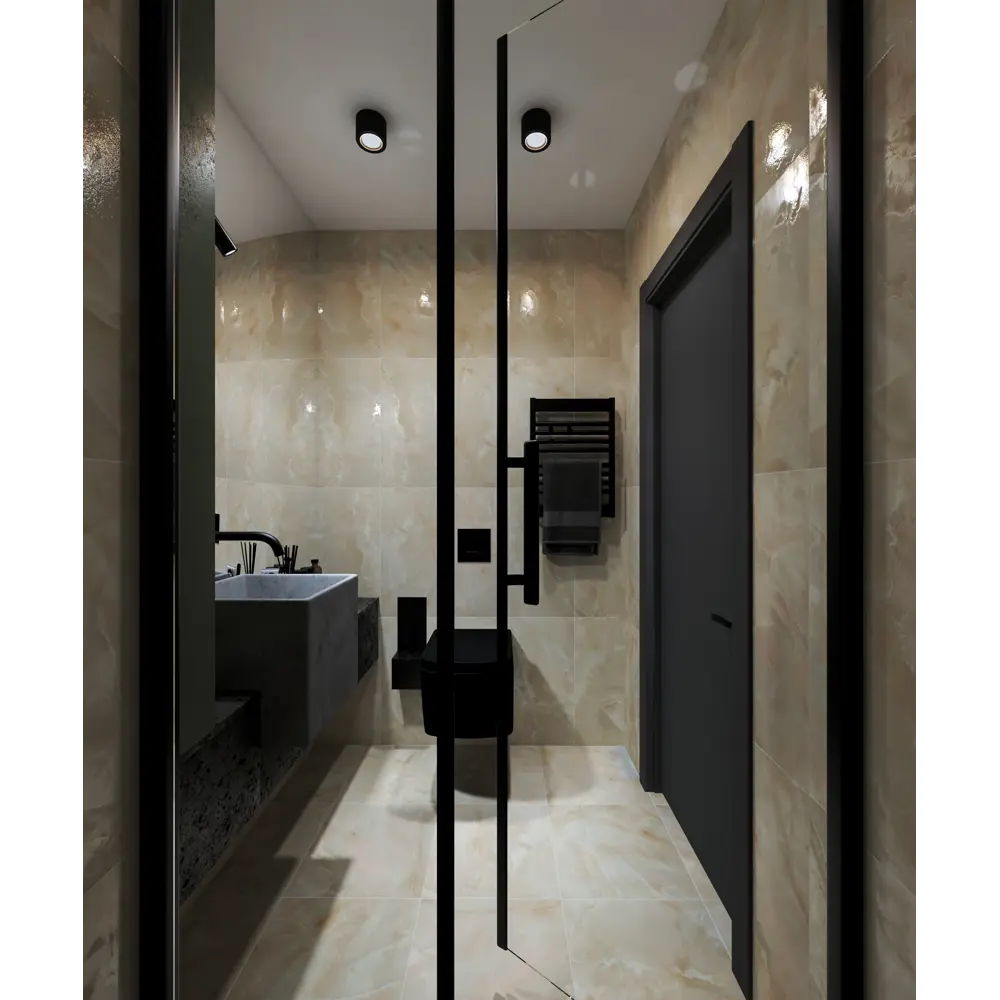Фото 2 Плитка напольная Azori Onice Pesco 42x42 см цвет бежевый Фото 2 Плитка напольная Azori Onice Pesco 42x42 см цвет бежевый