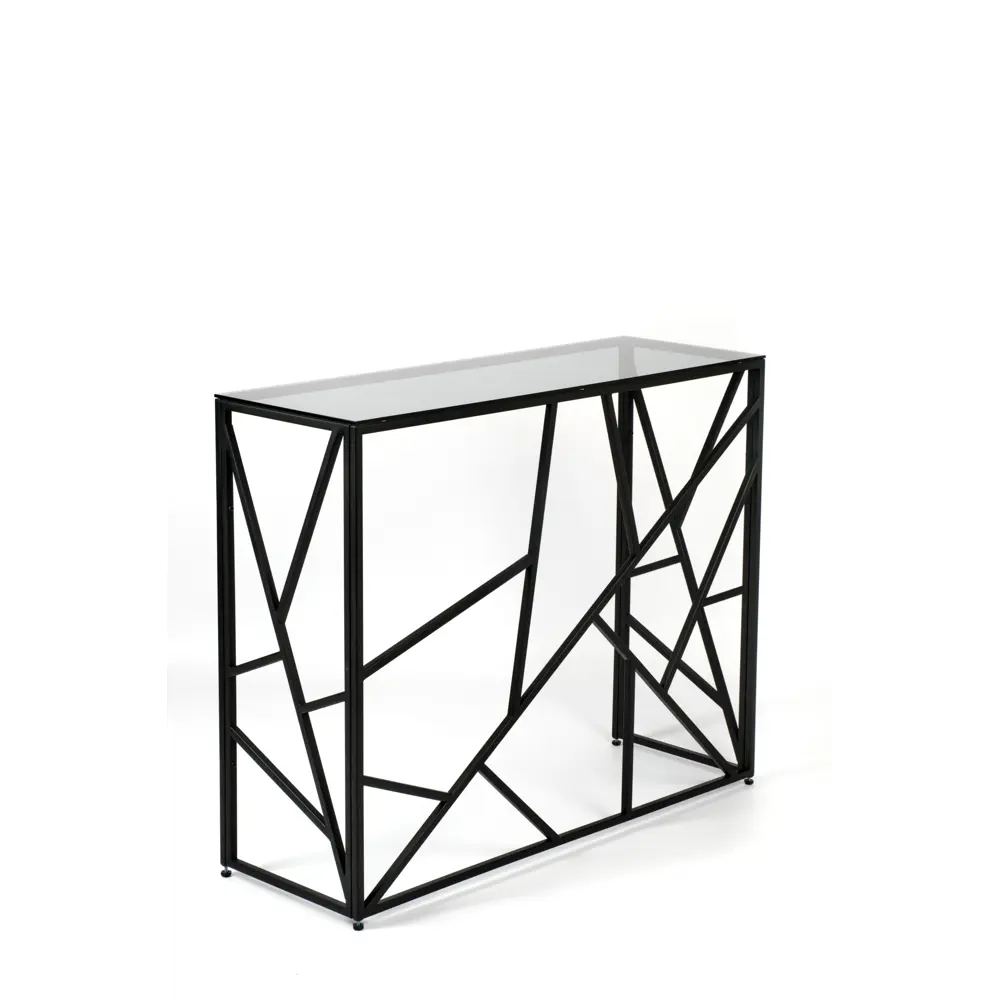 Фото 3 Консоль напольная Allconsoles 1051-CB 100x80x35 см сталь цвет черный Фото 3 Консоль напольная Allconsoles 1051-CB 100x80x35 см сталь цвет черный