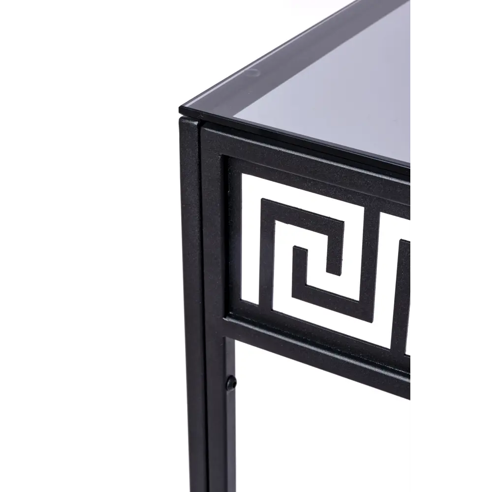 Фото 6 Консоль напольная Allconsoles 1061-CB 100x80x35 см сталь цвет черный
