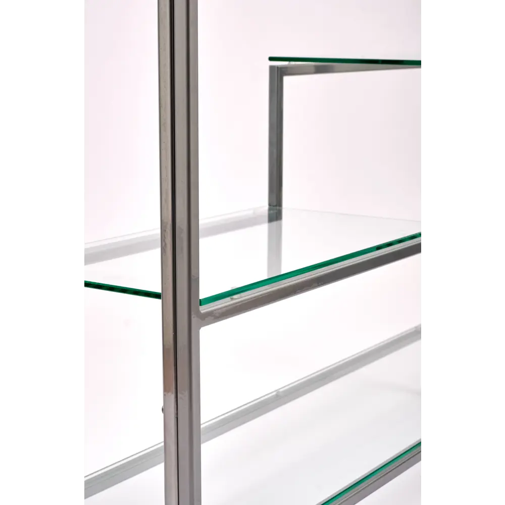 Фото 6 Консоль напольная Allconsoles 1012-CS clear 100x80x25 см сталь цвет серебряный Фото 6 Консоль напольная Allconsoles 1012-CS clear 100x80x25 см сталь цвет серебряный