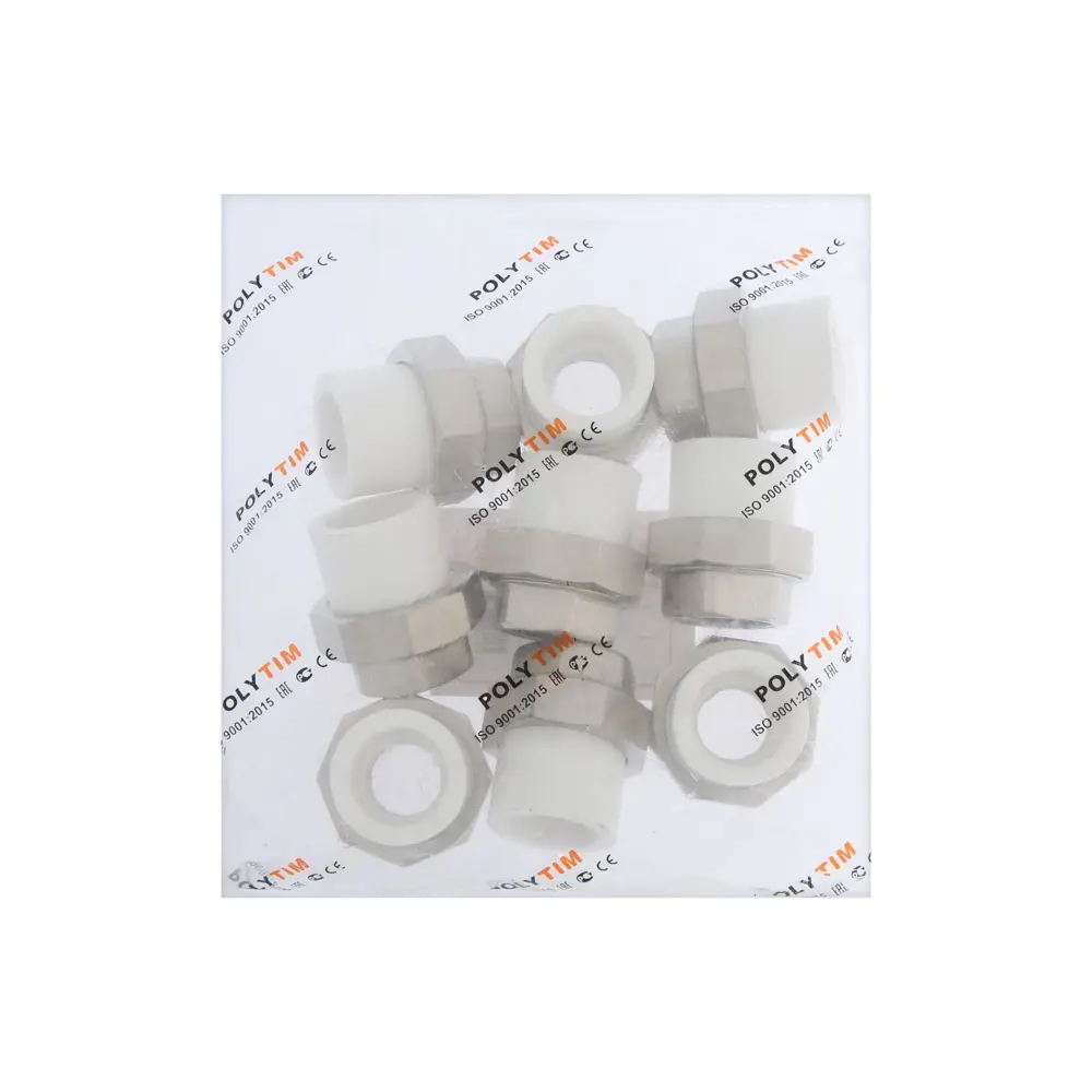 Фото 3 Муфта комбинированная TIM 3/4"x25 мм ВП-ВР латунь Фото 3 Муфта комбинированная TIM 3/4"x25 мм ВП-ВР латунь