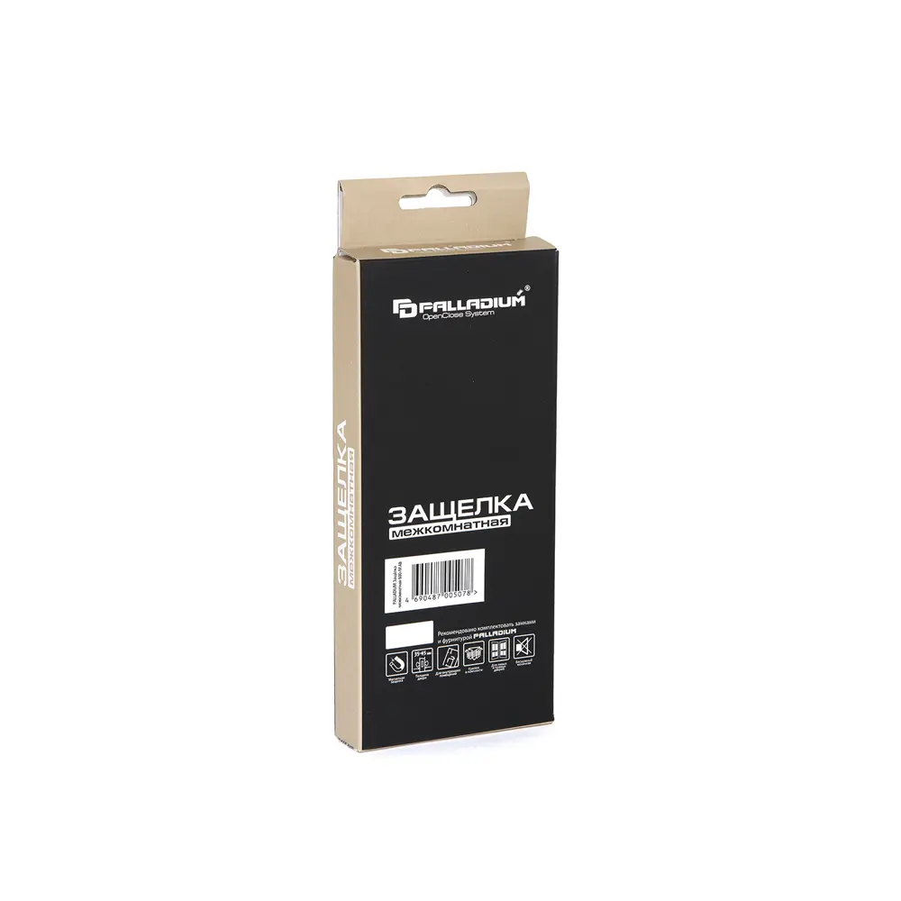 Фото 3 Защелка межкомнатная Palladium 600-M BB Фото 3 Защелка межкомнатная Palladium 600-M BB