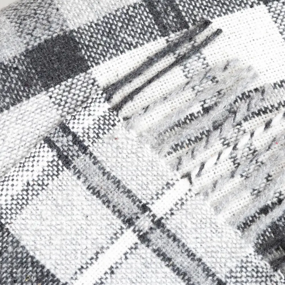 Фото 3 Плед Влади 6831684, 140x200 см, шерсть, цвет белый Фото 3 Плед Влади 6831684, 140x200 см, шерсть, цвет белый