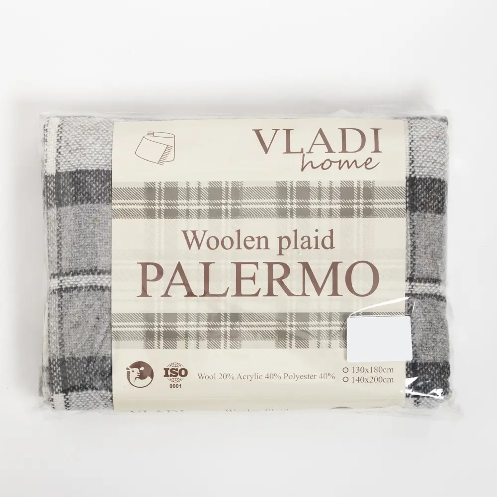 Фото 4 Плед Влади 6831684, 140x200 см, шерсть, цвет белый Фото 4 Плед Влади 6831684, 140x200 см, шерсть, цвет белый