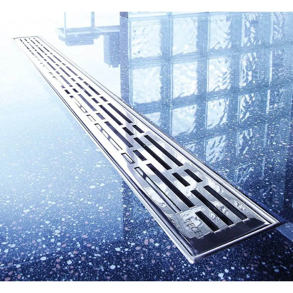 Фото 5 Решетка Tece Drainline basic 601510 для слива прямая нержавеющая сталь Фото 5 Решетка Tece Drainline basic 601510 для слива прямая нержавеющая сталь